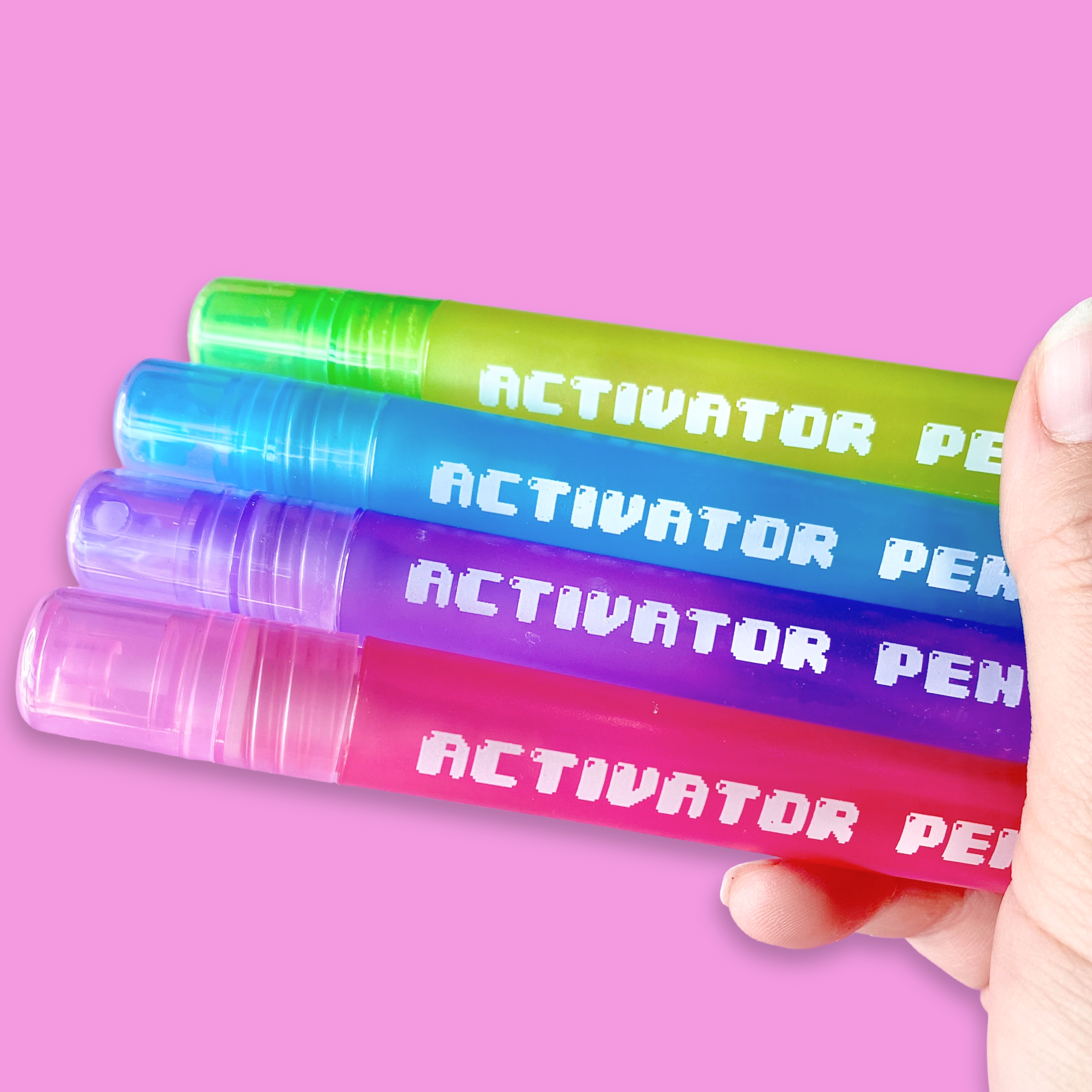Slime Activator Spray Pens (3-Pack) for Perfect Texture