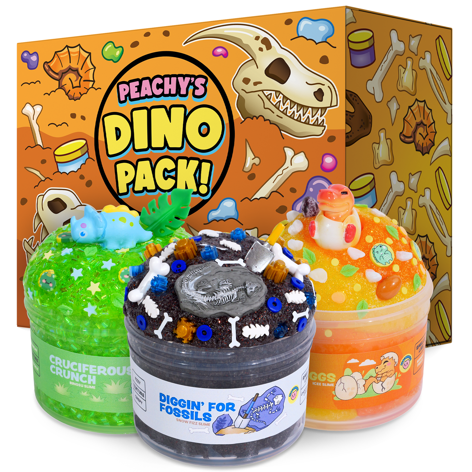 PeachyBbies Monthly Slime Subscription Box – Exclusive Themed Slimes